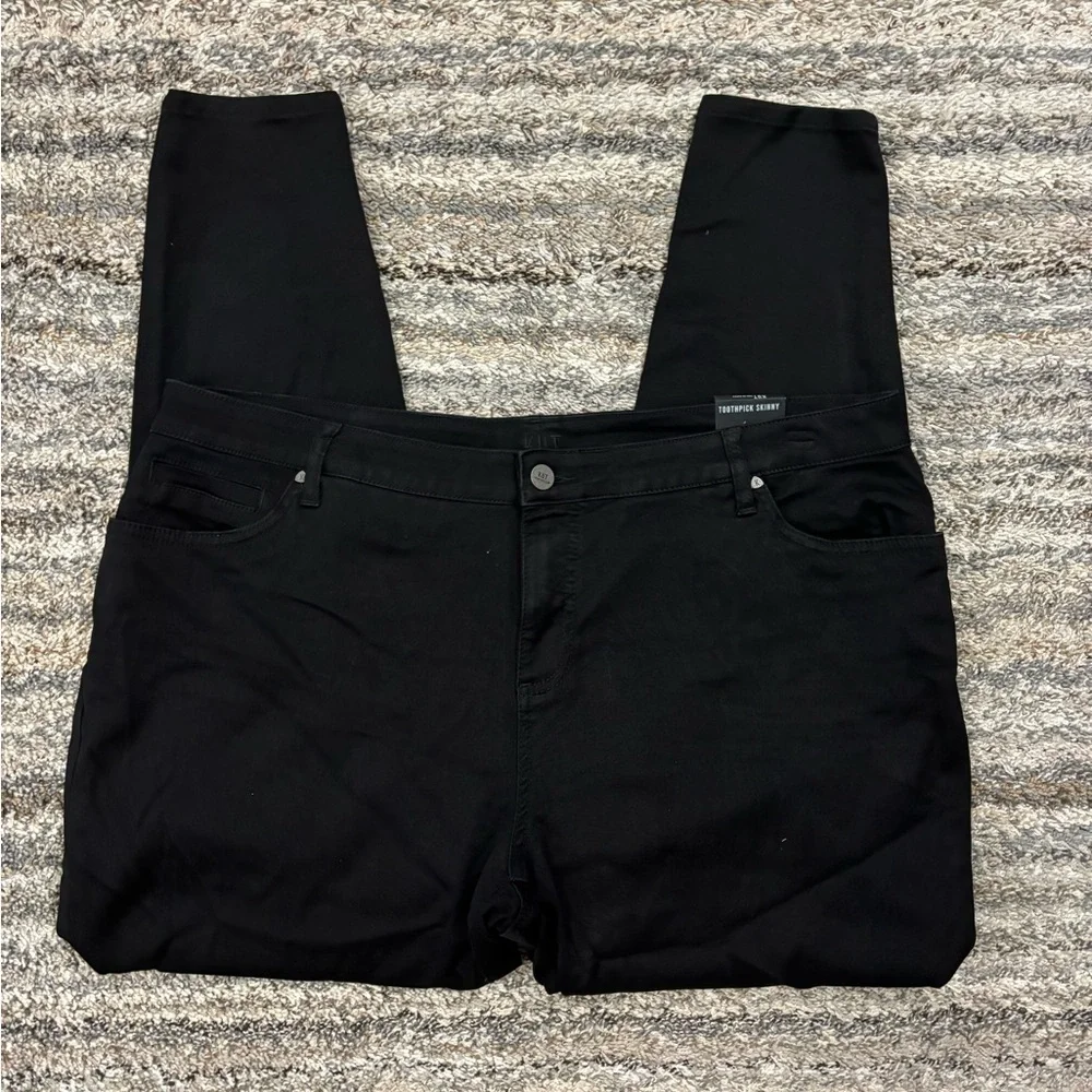KUT From The Kloth Toothpick Skinny Jeans Sz 20W NWT | KUT Black Skinny Jeans -